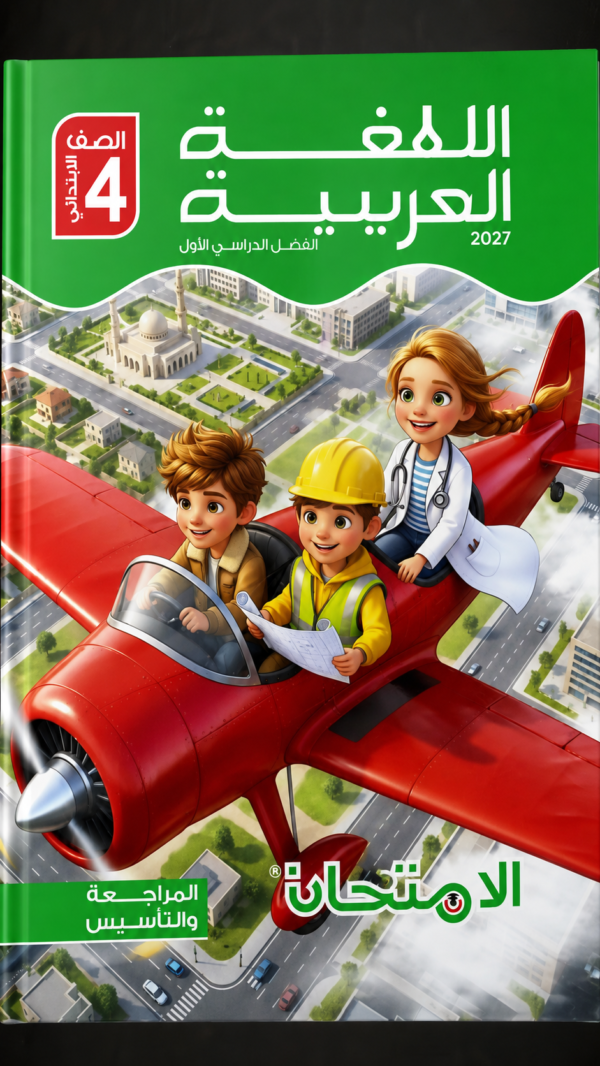 كتاب الامتحان في اللغة العربية للصف الرابع الابتدائي – المراجعة والتأسيس